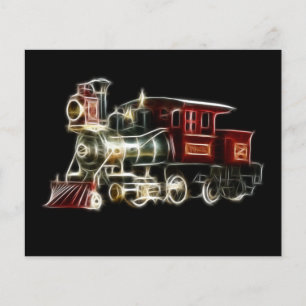 Papier Moteur Locomotive du train à vapeur