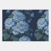 Papier Motif à fleurs de luxe Hydrangea (Devant 2)