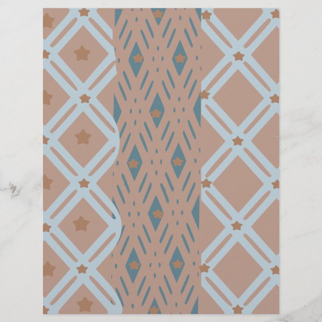 Papier Motif abstrait spécial (Devant)