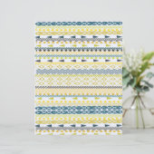 Papier Motif africain (Debout devant)