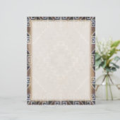 Papier Motif amérindien (Debout devant)