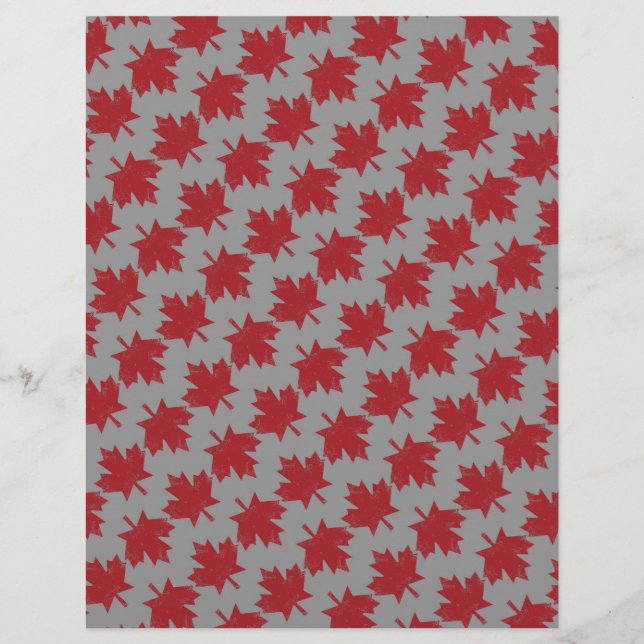 Papier Motif canadien (Devant)