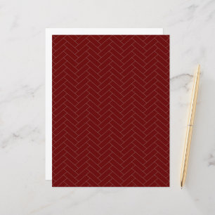 Papier Motif classique de Herringbone Gris Bourgogne