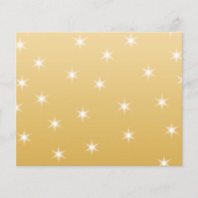 Papier Motif couleur blanc et or (Devant)