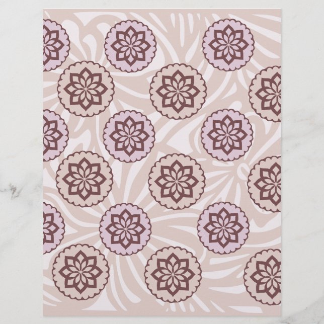 Papier Motif de cercle (Devant)