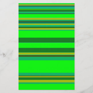 Papier Motif de concepteur Customisé de bande verte color