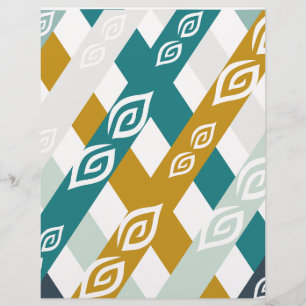 Papier Motif de ligne diagonale épaisse :