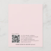 Papier Motif de mariée à budget Dusty rose Florals (Dos)