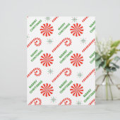Papier Motif de Noël (Debout devant)