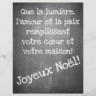 Papier Motif de Noël en style tableau noir - XMAS