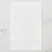 Papier Motif de Noël vert avec arbre de Noël. (Dos)