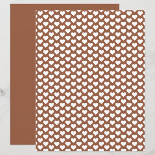 Papier Motif  de noix de coco Brown