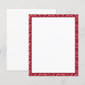 Papier Motif de Red Heart (Devant / Derrière)