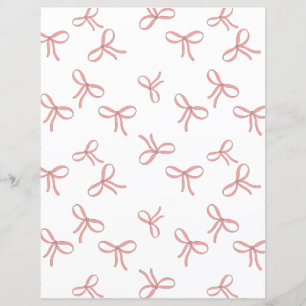 Papier Motif de vaches roses Coquette