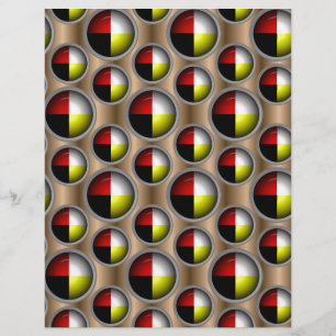 Papier Motif du Cercle de vie