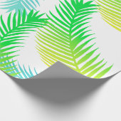Papier Motif Feuille Palm - Cadeau Tropical (Coin)