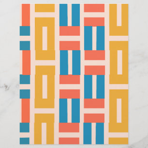 Papier Motif géométrique