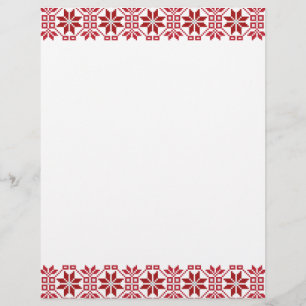 Papier Motif géométrique du soleil du matin letton VIII
