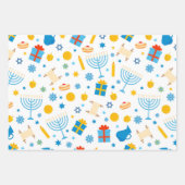 Papier Motif Hanoukka (Devant)