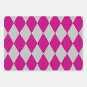 Papier Motif Jacquard diamant brillant (Devant)