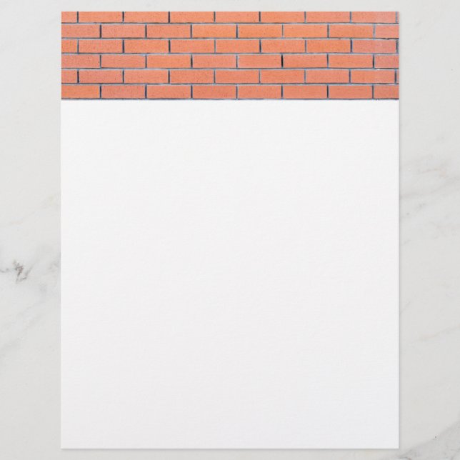 Papier Motif mur en brique (Devant)
