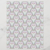 Papier Motif Oracle Owl Pastel Purple (Dos)