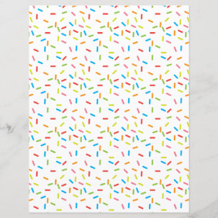 Papier Motif pour scrapbook brillant coloré