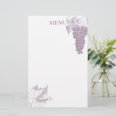 Papier Motifs du raisin (Debout devant)