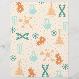 Papier Motifs scientifiques pour des projets scientifique