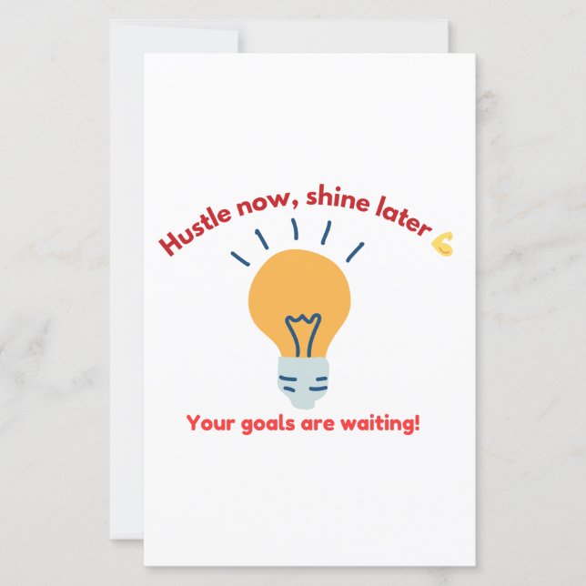 Papier Motivation du succès (Devant)