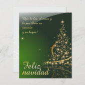 Papier Motivo navideño verde con arbol de navidad. V2,0 (Devant / Derrière)