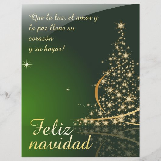 Papier Motivo navideño verde con arbol de navidad. V2,0 (Devant)