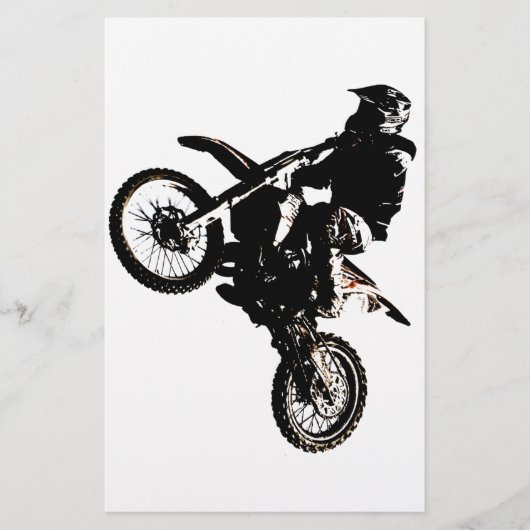 Papier Motocross (Devant)