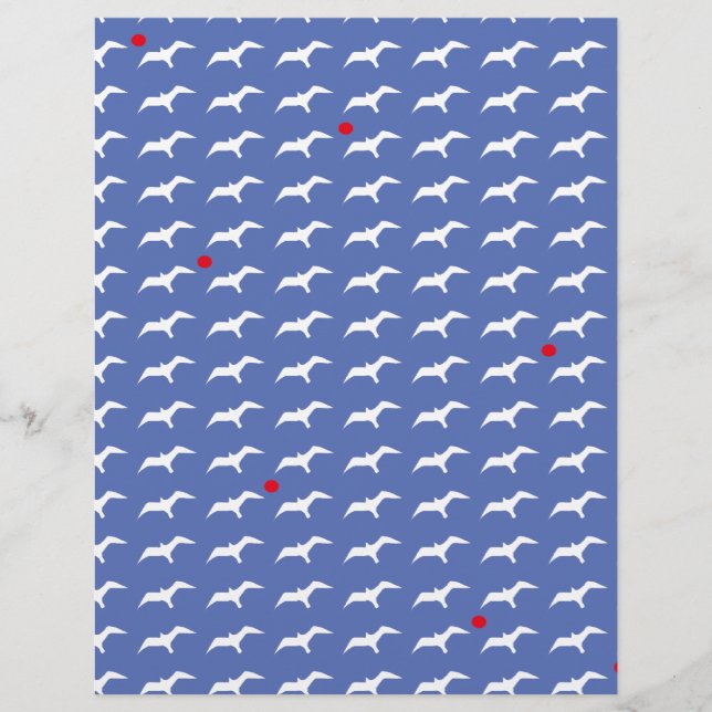 Papier mouette et soleil (Devant)