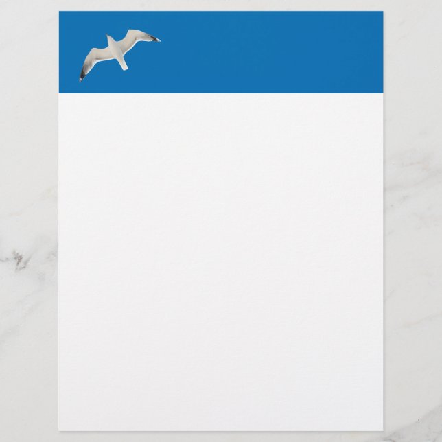 Papier Mouette volante (Devant)