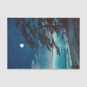 Papier Mousseline 月 の de 海, 川, 二 de Nomimoon at at Beach, Hasuya Kaw