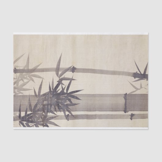 Papier Mousseline 竹, 其一 Bamboo, Kiitsu, Japanese Art (Recto)