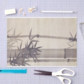 Papier Mousseline 竹, 其一 Bamboo, Kiitsu, Japanese Art (Artisanat)