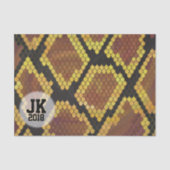 Papier Mousseline 03of12 Motif de serpent papier (Recto)