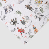 Papier Mousseline 12 Days of Christmas Holiday (Détail)