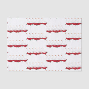 Papier Mousseline 12 Jours de Noël 6 pontes auriculaires d'oies