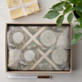 Papier Mousseline 1702 Une nouvelle carte du monde (Cadeau)