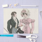 Papier Mousseline 1823 Antique Homme Mariage Femme Mode (Artisanat)