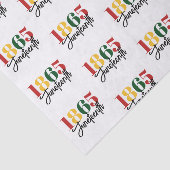 Papier Mousseline 1865 Liberté Célébration de l'histoire noire (Détail)