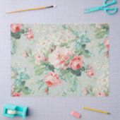 Papier Mousseline 1890 Illustration de fleurs en fleurs (Artisanat)