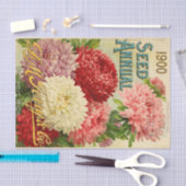 Papier Mousseline 1900 Seed Vintage Floral Decoupage (Artisanat)