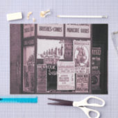 Papier Mousseline 1912 Fenêtre du magasin Vaudeville Manucure Pro-Un (Artisanat)