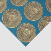 Papier Mousseline 1 an de récupération Anniversaire pièce (Détail)