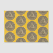 Papier Mousseline 20 ans de reprise Anniversaire pièce (Recto)