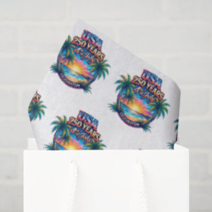 Papier Mousseline 250e anniversaire d'Amérique USA Palm Beach